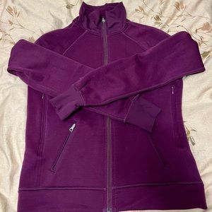 Purple Eggplant Lululemon sweatshirt. Excellent used condition
